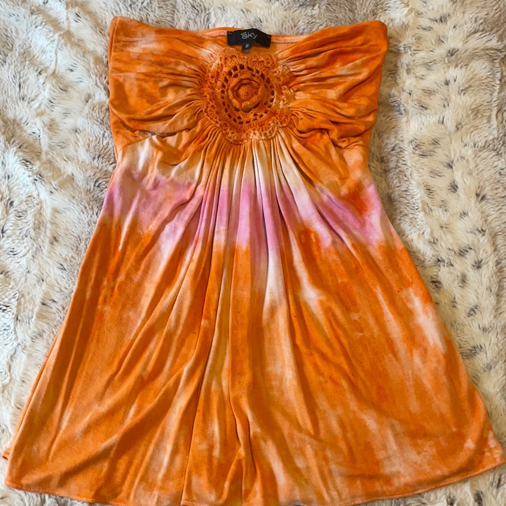 Sky brand tube top